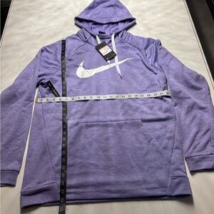 Nike Men's Purple Dri-FIT Hoodie